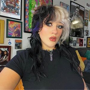 Amethyst Chain Necklace